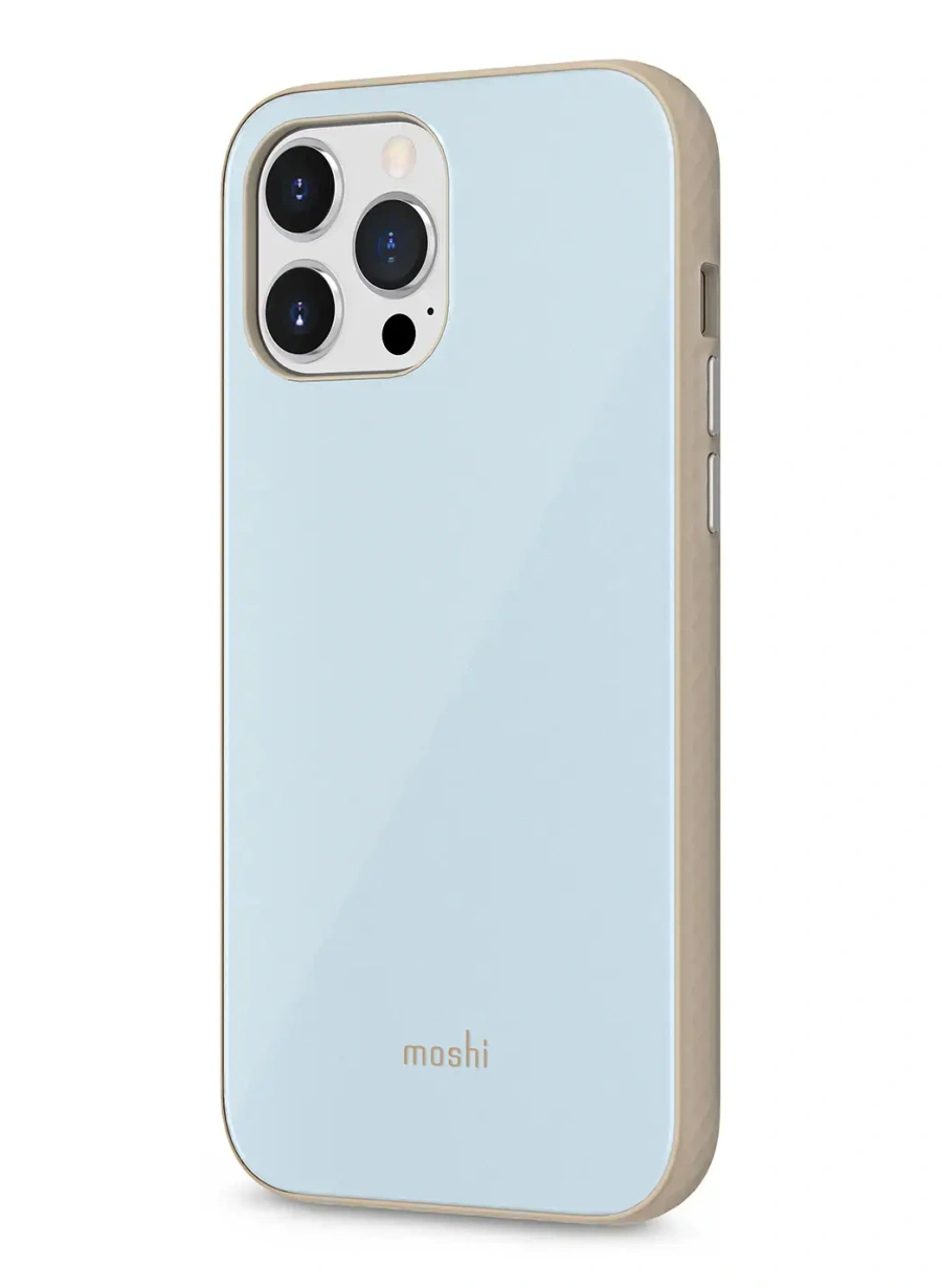 Чохол Moshi iGlaze Slim Hardshell Case Adriatic Blue for iPhone 13 Pro Max (99MO132523)